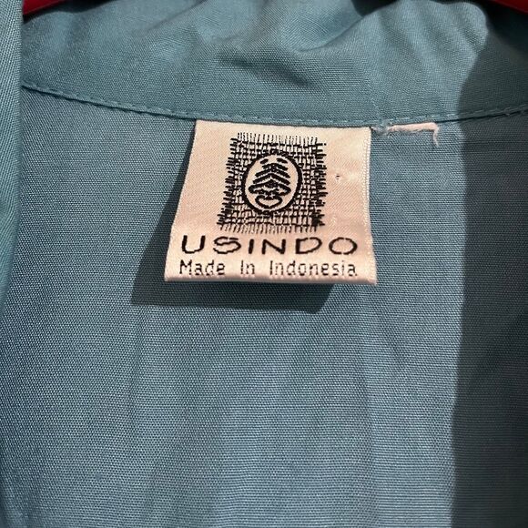 Usindo Women’s Rare & Collectible Multi “FISH” Appliquéd Graphic Shirt Sz-M - Picture 6 of 8